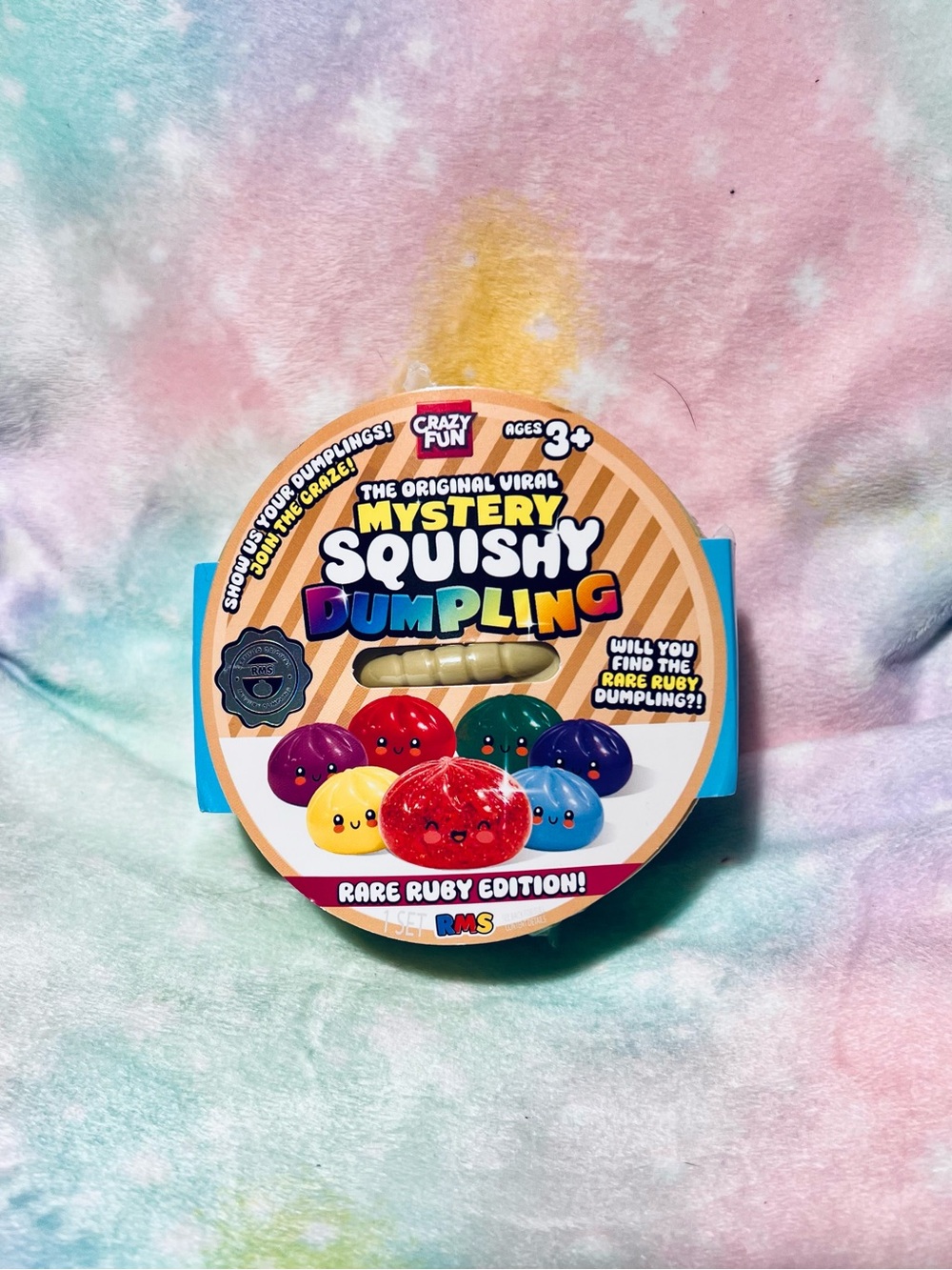Crazy Fun Mystery Squishy Dumpling- Ruby Edition